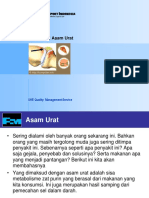 Mengenal Asam Urat - Pps