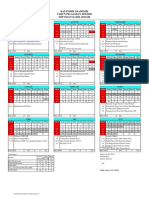 Kalender Akademik 2019-2020 SMP