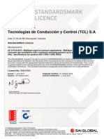 Certificado Tuberia Pealpe Con Trazabilidad MLA - IAF