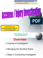 Safety Investigation Essentials