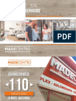 Catalogo Todos Los Productos y Servicios Madecentro PDF