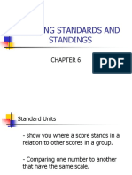 Meeting Standards and Standings