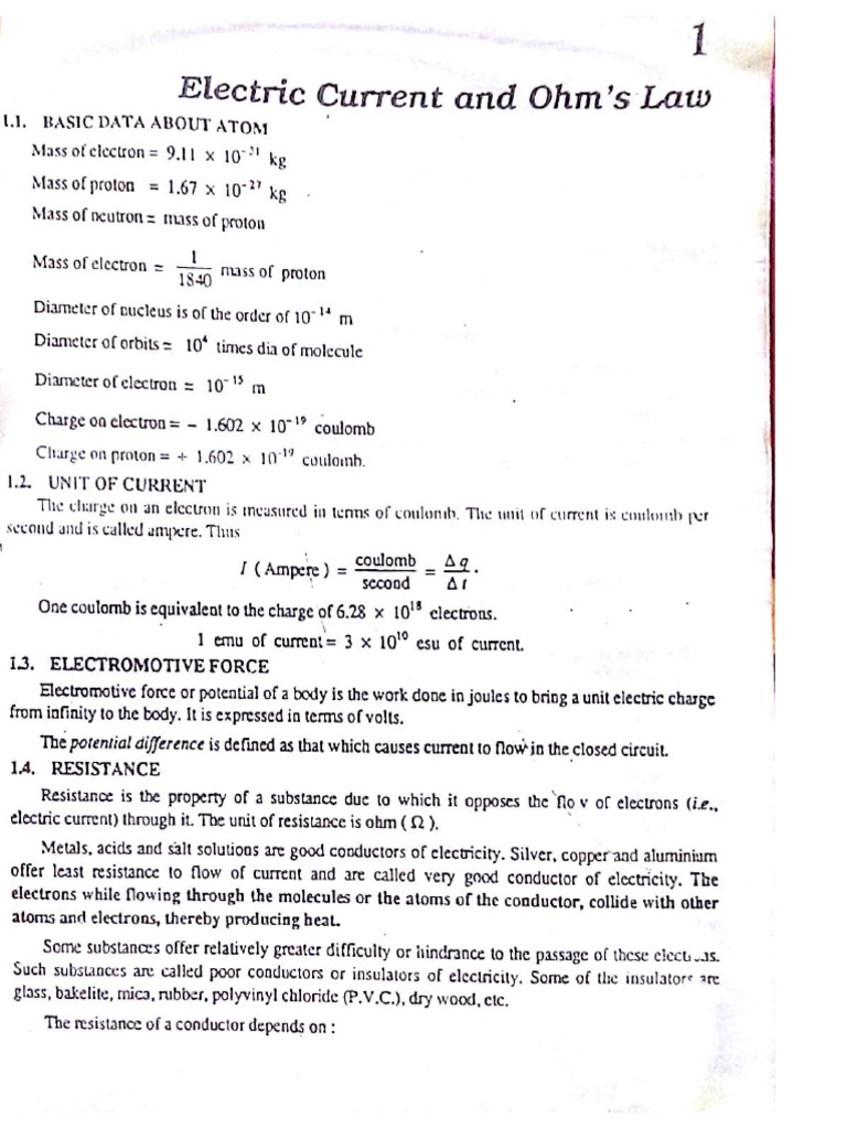 Electrical Engineering MCQs by Handa & Handa PDF