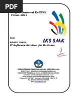 Soal LKS IT Software For Bussiness 2019