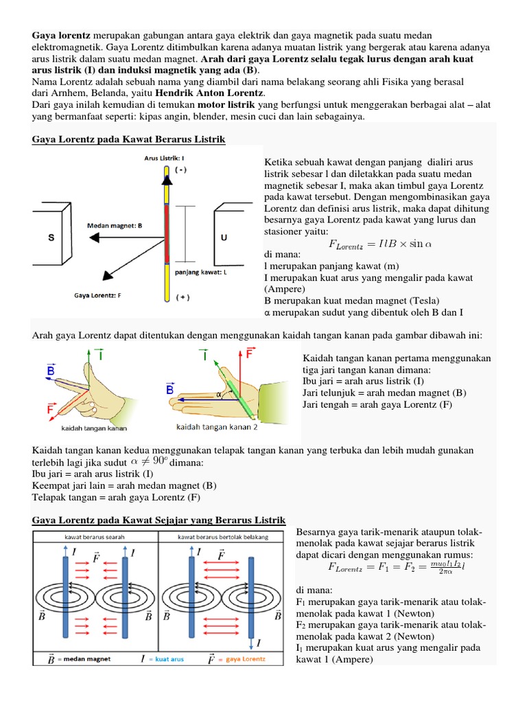 Gaya Lorentz