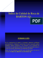 Indice de Calidad de Roca