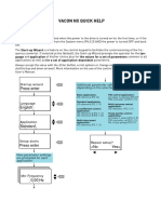 Vacon NX Quick Help Start-Up Wizard: Press Enter