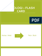Antologi - Flash Card