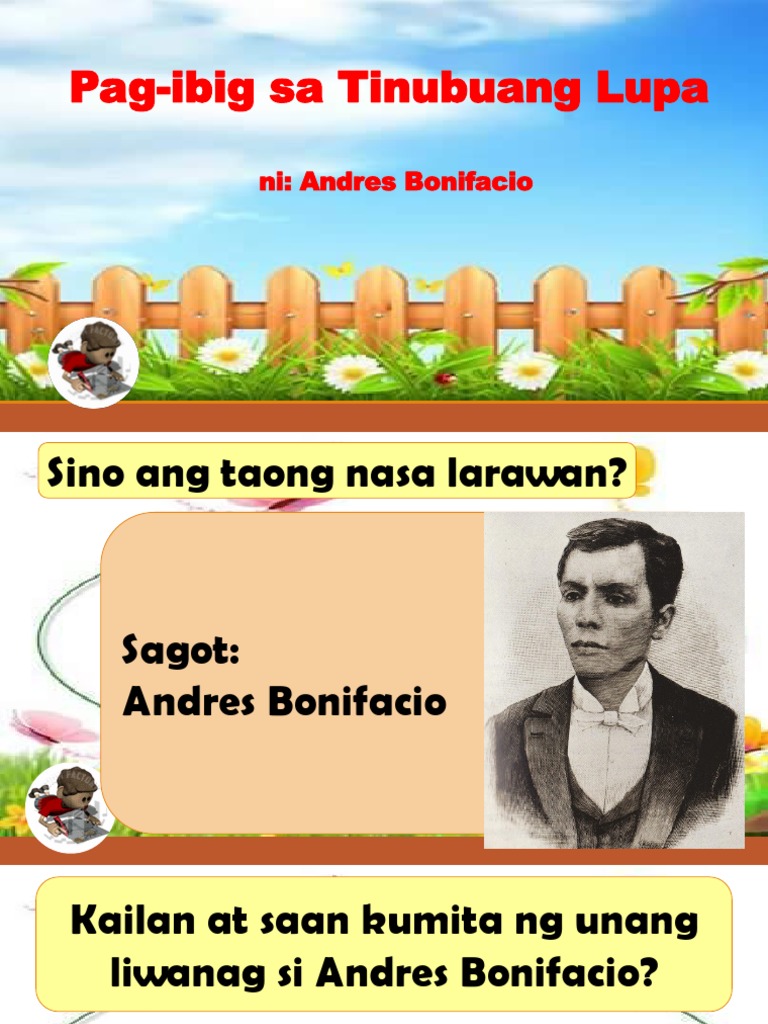 Pag-Ibig Sa Tinubuang Lupa | PDF