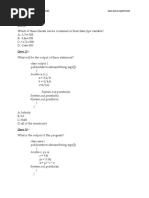 Java MCQ by