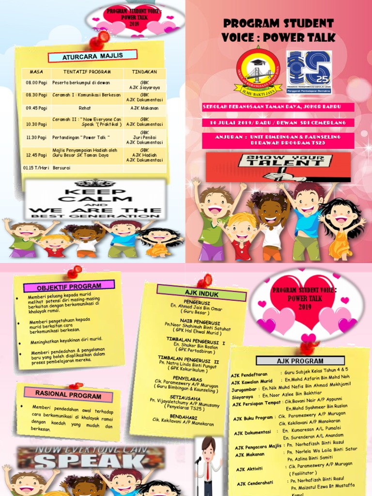Buku Program Student Voice | PDF