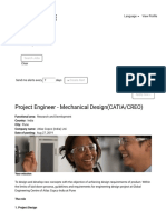 Project Engineer - Mechanical Design (CATIA - CREO) PDF