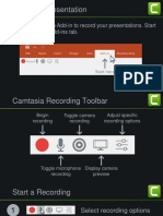 Camtasia Getting Started Guide