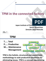 JIPM MR Matsuda - TPM in The Connected Factory PDF