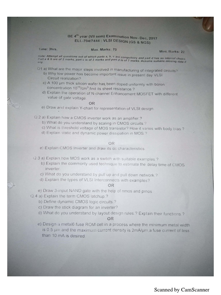 Old Question Papers | PDF
