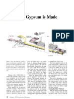 How Gypsum Is Made