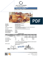 Valoración de cargador frontal Daewoo Mega 400