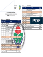 Draft Jadwal Pelatihan PSDM