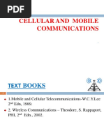 Cellular Mobile Communications