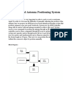 ARM Based Antenna Positioning System: Block Diagram