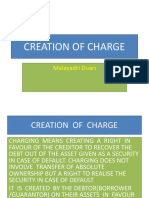 Modes of Creation of Charge On Securities