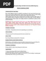 1.CBSE Chess Rules and Regulations