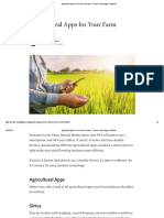 Agricultural Apps for Your Farm Business