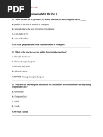 Basic Mechanical Engineering MCQ PDF Part 1 WWW - alleXAMREVIEW