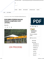 Dokumen Perencanaan Wisata Kampung Kopi Jatiarj - Kim Arjuna Jatiarjo PDF
