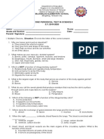 SCIENCE 6 SECOND PERIODICAL TEST