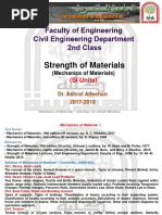 Strength of Materials: (SI Units)