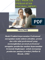 Model Praktik Keperawatan Profesional (MPKP)