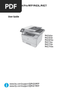 HP MF 426fdn User Manual