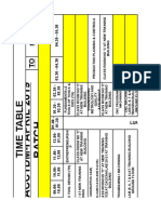 Combined Time Table of Acc PDTD&CC PDTDM PGDTDCC