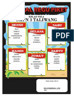 JADWAL PIKET