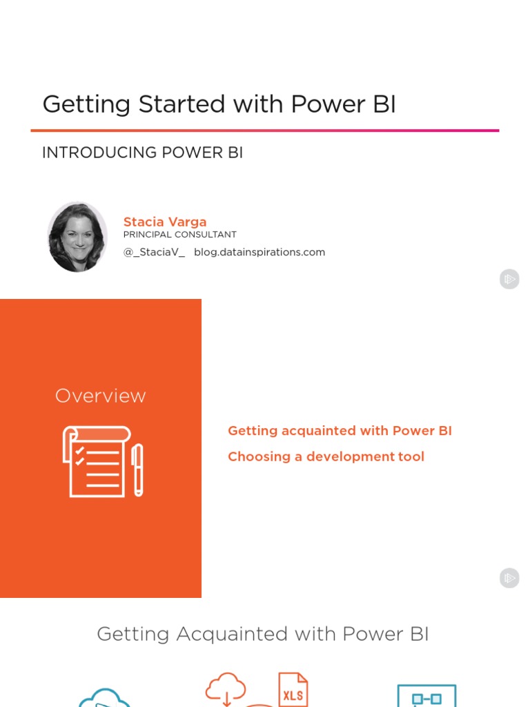 1 Getting Started Power Bi m1 Slides PDF | PDF | Microsoft Excel ...