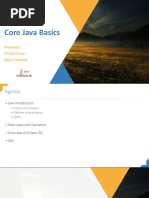 Core Java Basics: Presenters: Dinesh Kumar Rajat Srivastava