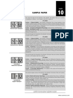 SOF Sample Paper Class 10