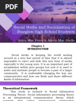 Social Media and Socialization of Starglow High School Students