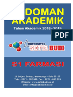 Pedoman Akademik S1 Farmasi 2018 PDF