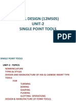 Single Point Tools Part1 Aug18 1