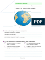 La Tierra y Su Presentacion Autoevaluacion Geografia 1 Eso PDF
