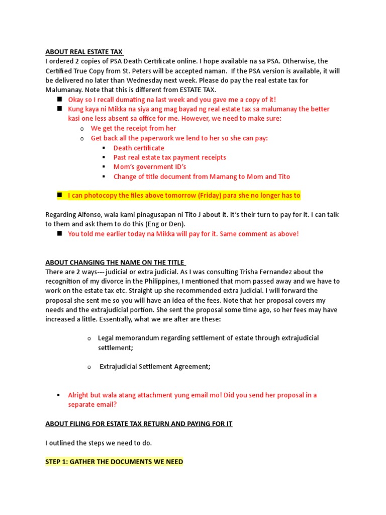 Estate Tax | PDF | Estate Tax In The United States | Tax Deduction