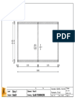 Story 1 Slab01 Slab Formwork: Level Subject: Element: Plate15 Drawing