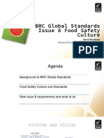 BRC Global Standards Issue 8 Food Safety Culture
