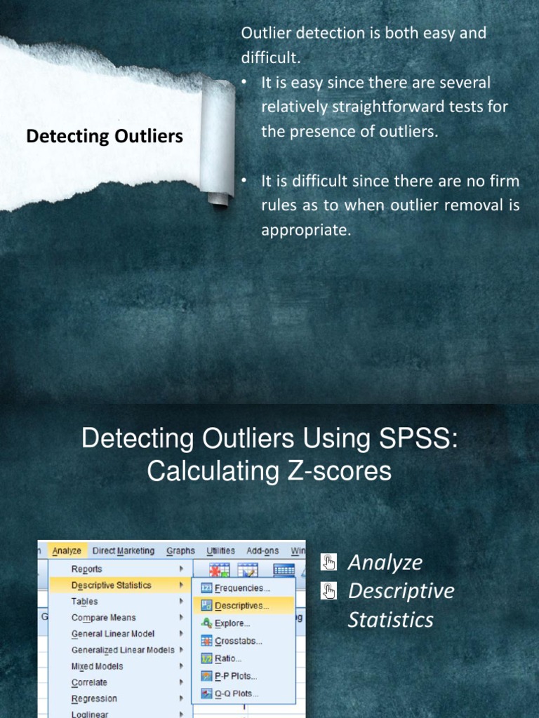 procedures-for-identifying-outliers-in-data-using-descriptive