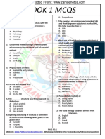 1st Year Biology Mcqs Notes With Answers PDF