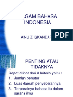 Ragam Bahasa