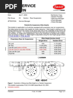 Peterbilt Air Suspensions Ride Heights