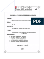 Carrera Tecnica de Edificaciones: Trujillo - Perù 2019